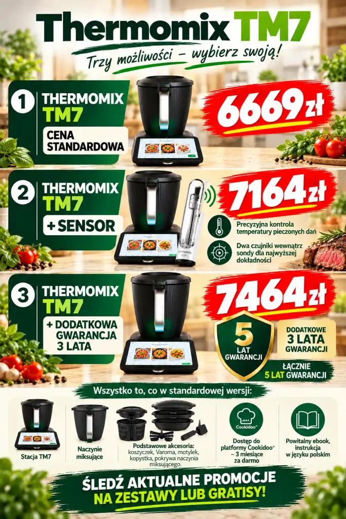 cena thermomixa tm7 w olkuszu